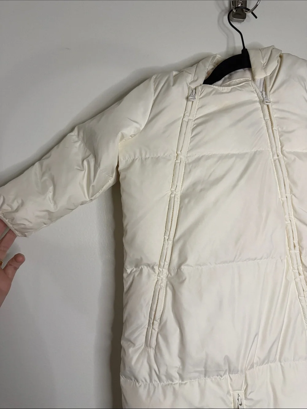 Baby Gap Neutral Ivory Frost WARMEST CONVERTIBLE BUNTING BAG Winter Suit 12-18Mo